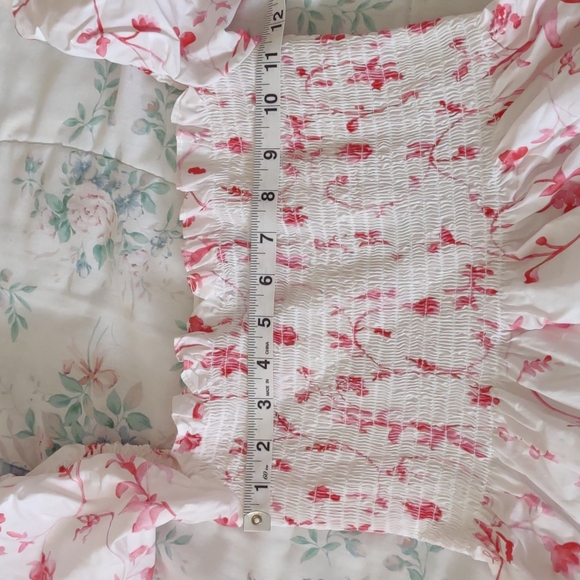 EUC Hill House Home Pink Botanical Nesli Dress - Picture 6 of 12